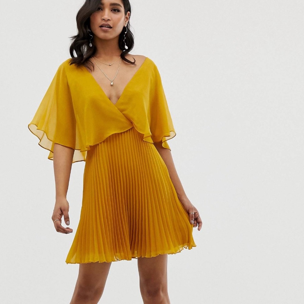 ASOS Gorgeous gold dress!